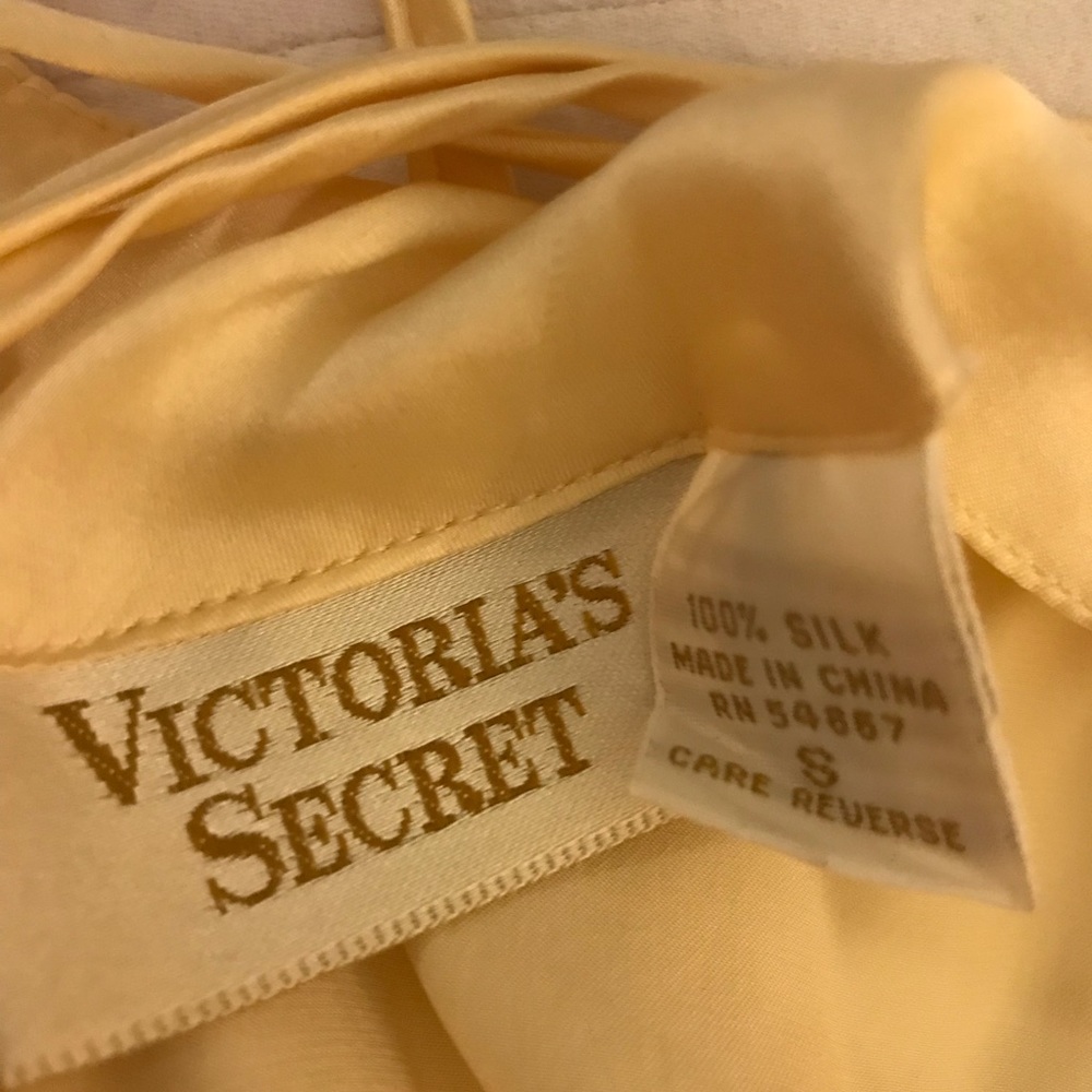 Victoria’s Secret 100% silk tedy